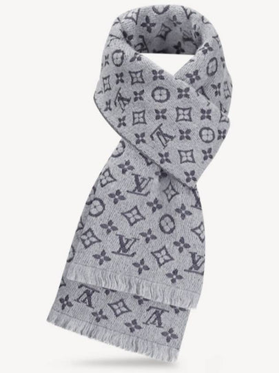 Monogram Classic Scarf Light Grey - LOUIS VUITTON - BALAAN 2