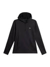 Women's Aerial Quarter Zip Hoodie Black - J.LINDEBERG - BALAAN 2