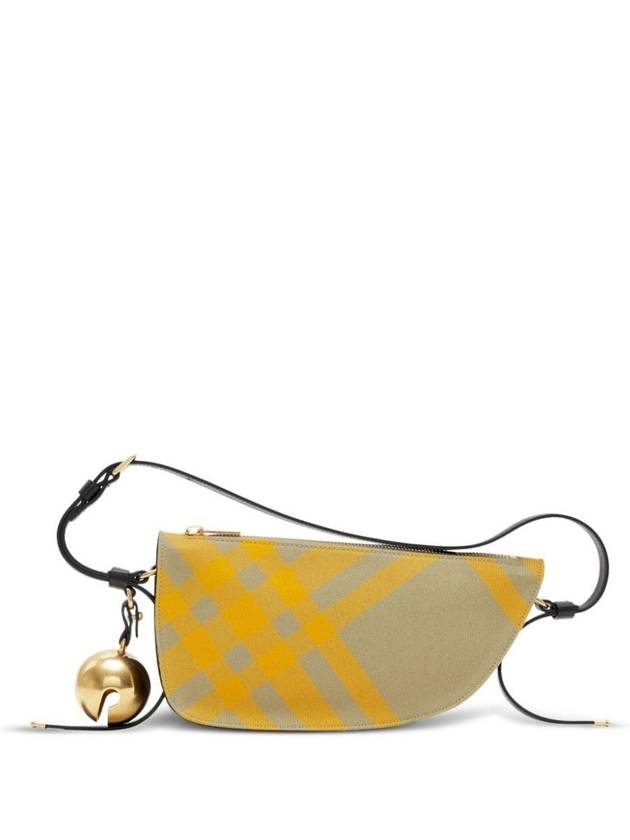 Shield Check Mini Shoulder Bag Hunter - BURBERRY - BALAAN 2