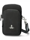 Re-Nylon Phone Cross Bag Black - VIVIENNE WESTWOOD - BALAAN 2