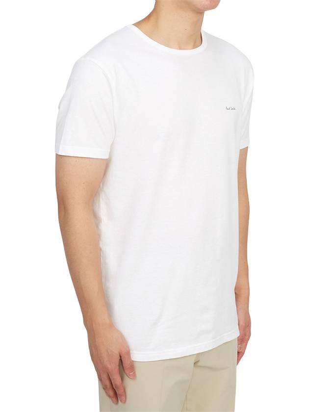 Logo 3 Pack Short Sleeve T-Shirt White - PAUL SMITH - BALAAN 5