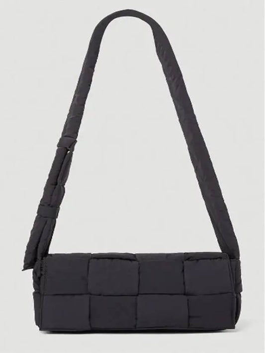 Padded Tech Cassette Crossbody Bag Black - BOTTEGA VENETA - BALAAN 2