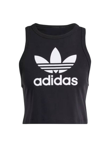 Trefoil Print Sleeveless Black - ADIDAS - BALAAN 1