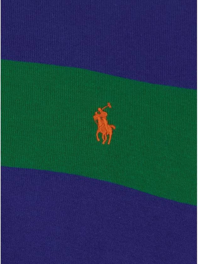 Striped Polo Shirt Green Royal - POLO RALPH LAUREN - BALAAN 4