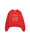 Brushed Options x Mas Teddy Bear Sweat Shirts RED - LE SOLEIL MATINEE - BALAAN 2