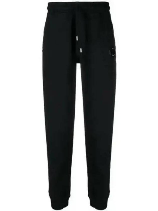 Light Fleece Utility Track Pants Black - CP COMPANY - BALAAN 2