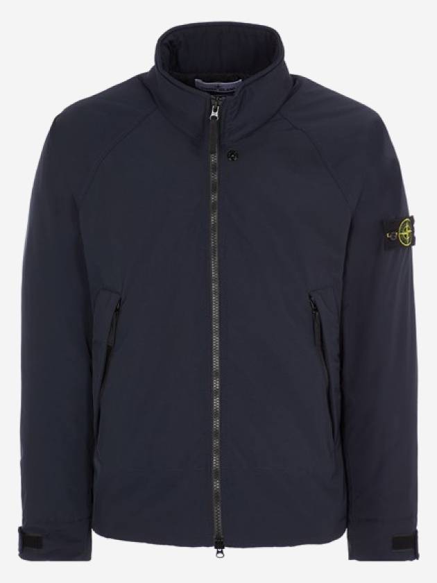 Micro Twill Pure Insulation Technology Primaloft Jacket Navy - STONE ISLAND - BALAAN 2