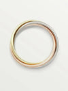 Trinity ring small white gold rose gold yellow gold - CARTIER - BALAAN 3