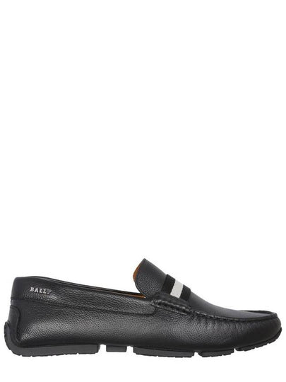 Pearce Leather Loafer Black - BALLY - BALAAN 2