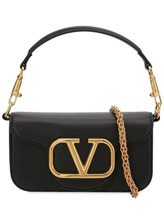 Loco Small Shoulder Bag Black - VALENTINO - BALAAN 2