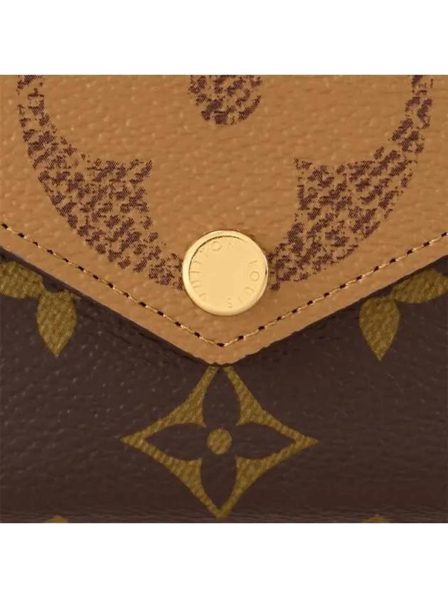 Monogram Zoe Half Wallet Brown - LOUIS VUITTON - BALAAN 7