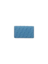 Diamond FF Logo Chain Long Wallet Blue - FENDI - BALAAN 4