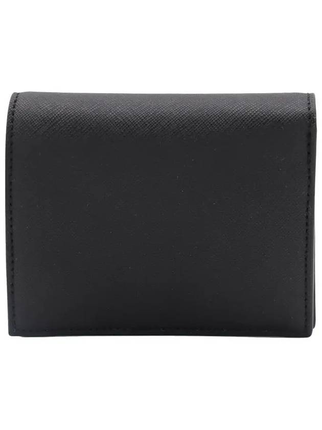 ORB Logo Half Wallet Black - VIVIENNE WESTWOOD - BALAAN 4