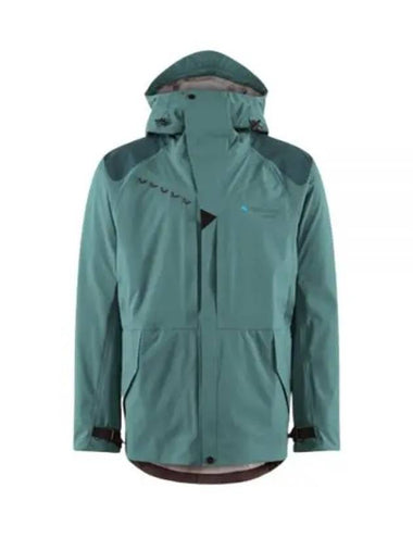 Skirner Waterproof Zip-Up Jacket Frost Green - KLATTERMUSEN - BALAAN 1