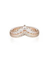 Princess Wishbone Ring Rose Gold - PANDORA - BALAAN 2