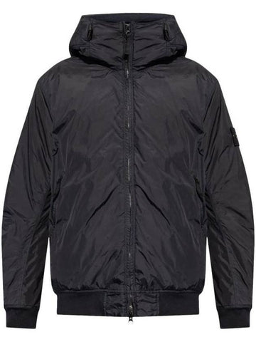 Crinkle Reps R NY Padding Navy - STONE ISLAND - BALAAN 1