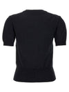 Bea Embroidery Logo Knit Top Black - VIVIENNE WESTWOOD - BALAAN 3