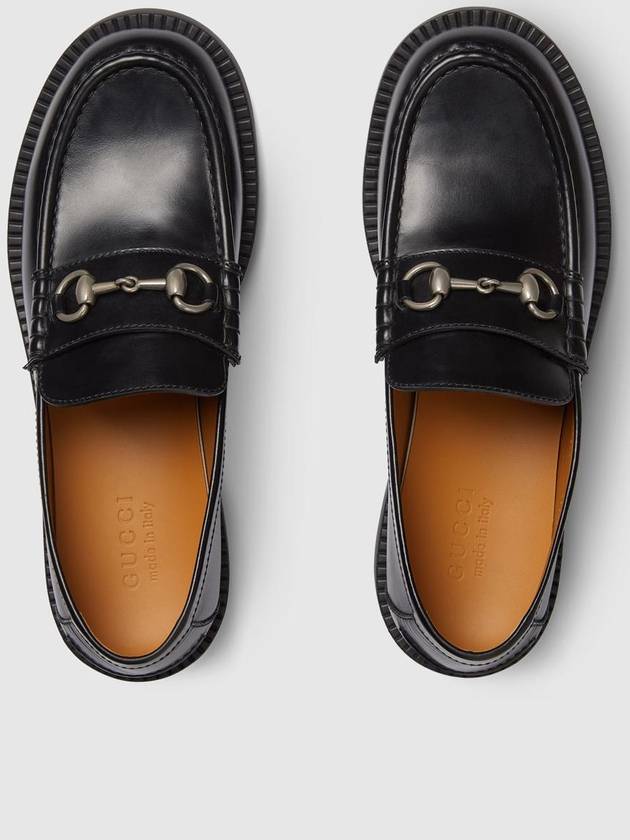 Men's Horsebit Loafer Black - GUCCI - BALAAN 5