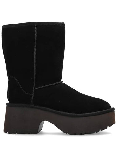 UGG Platform Snow Boots Classic Twin Seam New Heights, Women's, Black - UGG - BALAAN 1