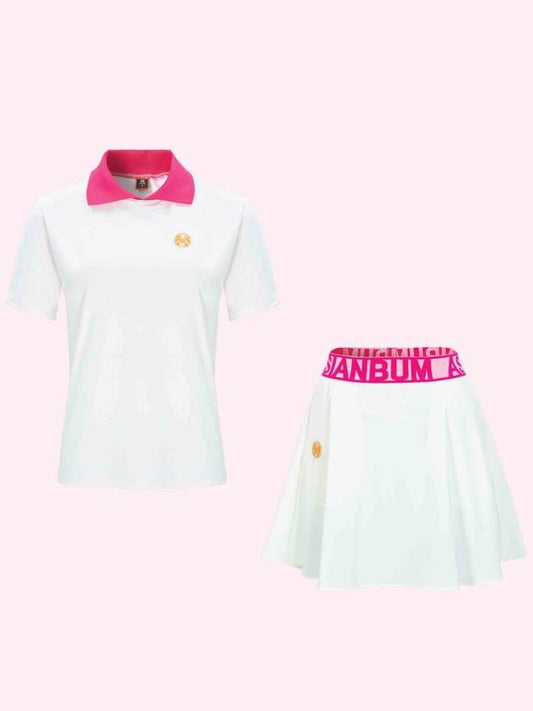 Saint Signature Gold Label UV Cut Coordination Set Women s Short Sleeve T Shirt GS60688 GKW9282 - MAHES - BALAAN 1