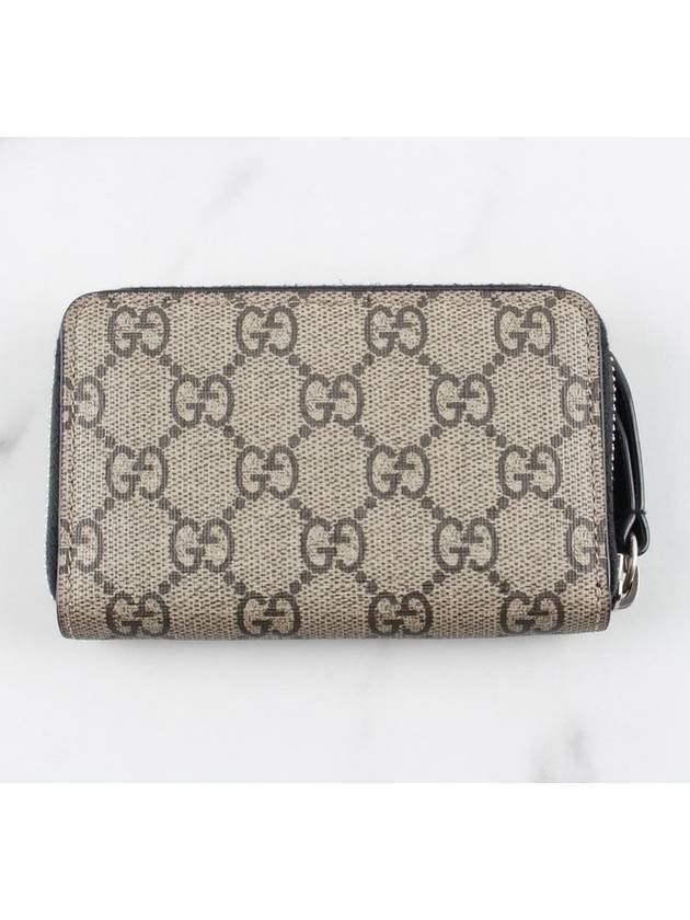 GG Supreme Zipper Card Case - GUCCI - BALAAN 4