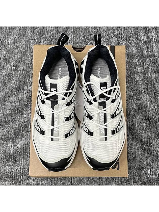 XT-6 Expanse Low Top Sneakers White Metal Black - SALOMON - BALAAN 7