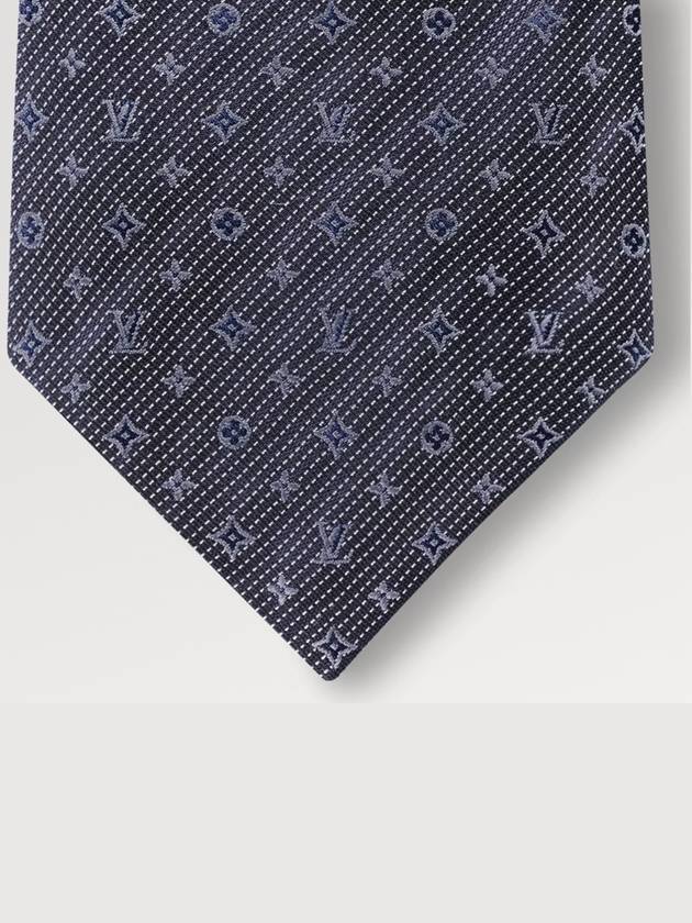 Monogram Classic Tie Grey - LOUIS VUITTON - BALAAN 5