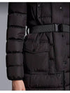 Khloe Long Down Jacket Black - MONCLER - BALAAN 5