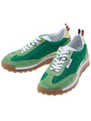 Men's Tech Runner Low Top Sneakers Green - THOM BROWNE - BALAAN 2