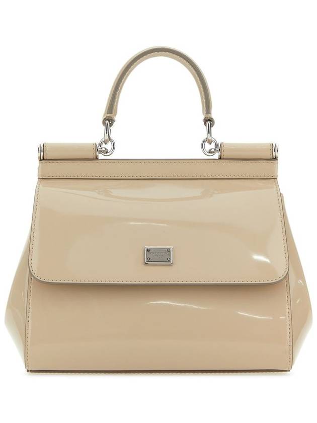 Sicily Small Calfskin Tote Bag Beige - DOLCE&GABBANA - BALAAN 2