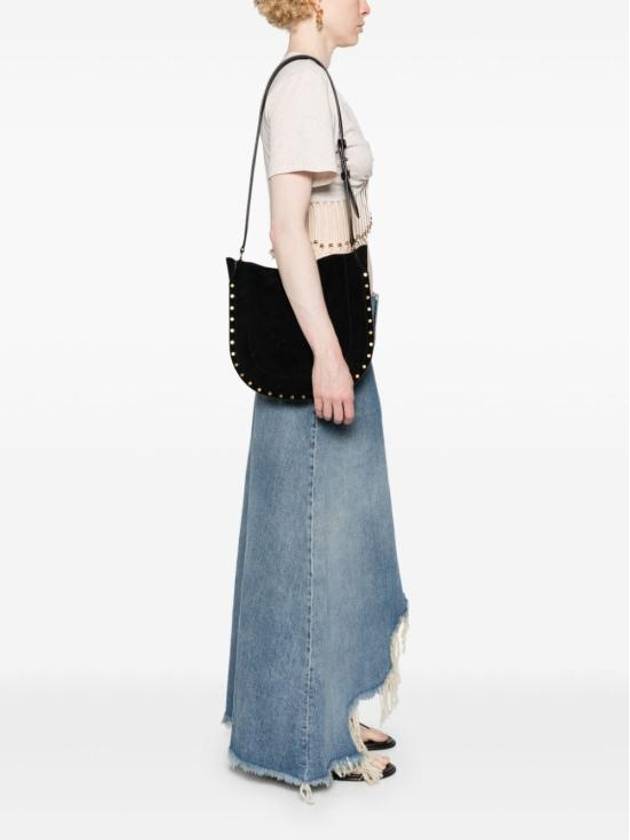 Oskan Moon Shoulder Bag Black - ISABEL MARANT - BALAAN 7