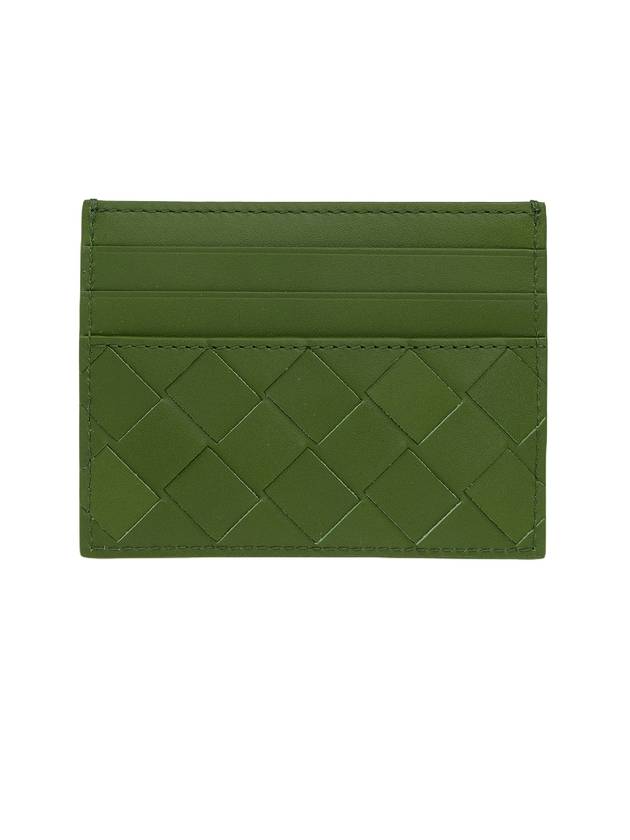 Intrecciato Leather Card Wallet Avocado - BOTTEGA VENETA - BALAAN 1