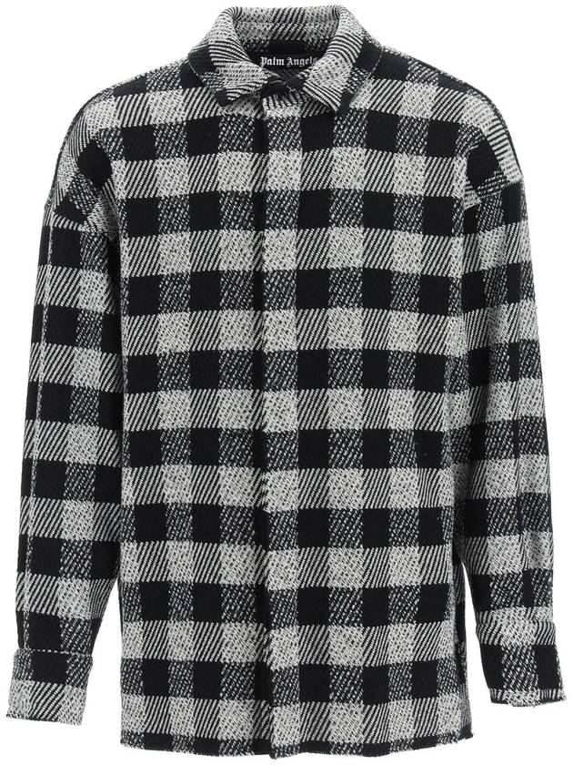 Checked over shirt jacket PMGA079F 21FAB002 - PALM ANGELS - BALAAN 2