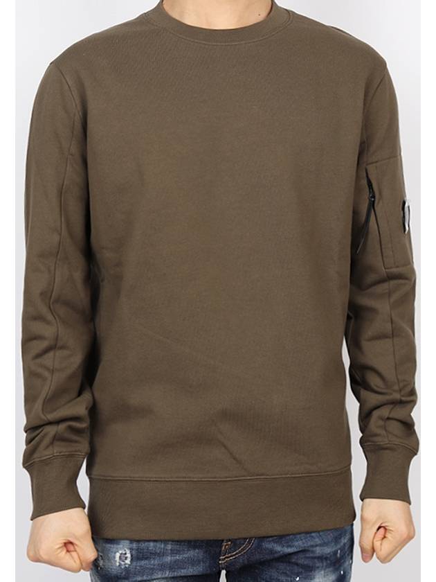 Lens Wapen Sweatshirt 10CMSS045A 005086W 683 - CP COMPANY - BALAAN.