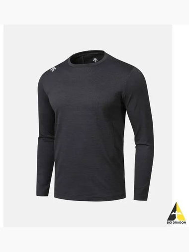 Running Stretch Air Slim Long Sleeve T Shirt Black SP313RTL99 - DESCENTE - BALAAN 1