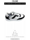 CT 07 Calfskin Low Top Sneakers White - CELINE - BALAAN 3