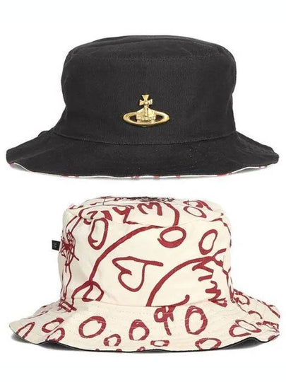 ORB Metal Bucket Hat Black - VIVIENNE WESTWOOD - BALAAN 2