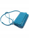 Mini Intrecciato Cross Bag Blue - BOTTEGA VENETA - BALAAN 6