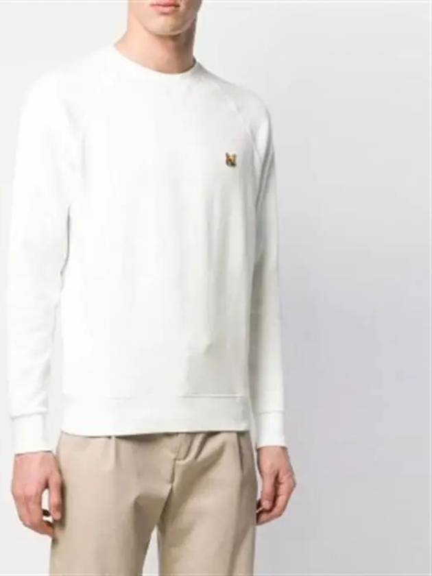 Fox Head Patch Classic Sweatshirt Ecru - MAISON KITSUNE - BALAAN 4