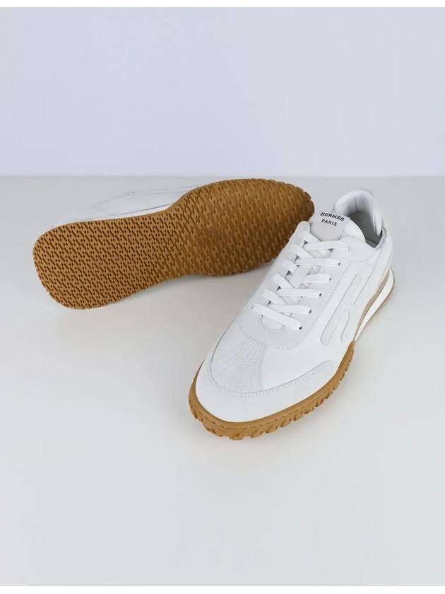 Jet Low Top Sneakers White - HERMES - BALAAN 5