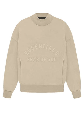 Crew Neck Sweatshirt Dusty Beige - FEAR OF GOD ESSENTIALS - BALAAN 1