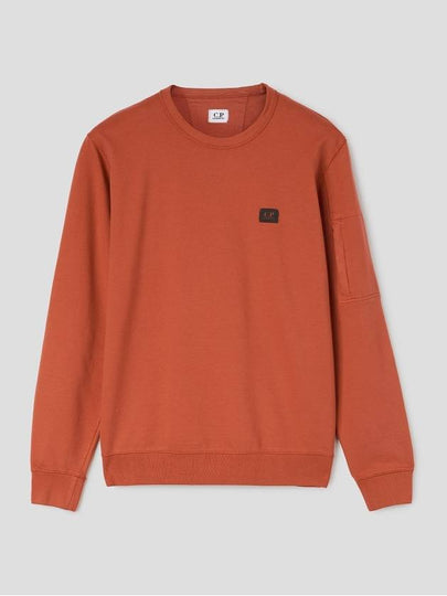 Logo Patch Sweatshirt Orange - CP COMPANY - BALAAN 2