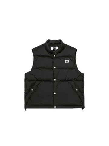 KODAK Apparel rainbow lightweight down vest BLACK - KODO - BALAAN 1