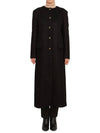 ROWX10125A RX095 001 Women s Long Coat - ROCHAS - BALAAN 3