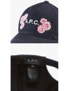 Eden Flower Denim Ball Cap Indigo - A.P.C. - BALAAN 4