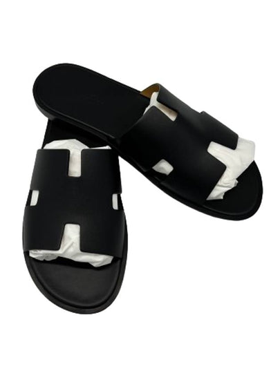 Izmir Sandal Calfskin & Noir - HERMES - BALAAN 2