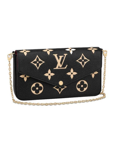 Felicie Pochette Monogram Shoulder Bag Black - LOUIS VUITTON - BALAAN 1