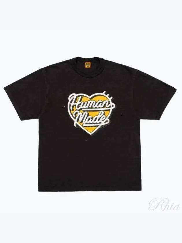 graphic short sleeve t shirt black - HUMAN MADE - BALAAN 2