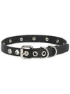 1 1 Stud Leather Choker BLACK - CLUT STUDIO - BALAAN 5