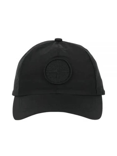 Logo Nylon Metal 6-Panel Ball Cap Black - STONE ISLAND - BALAAN 2